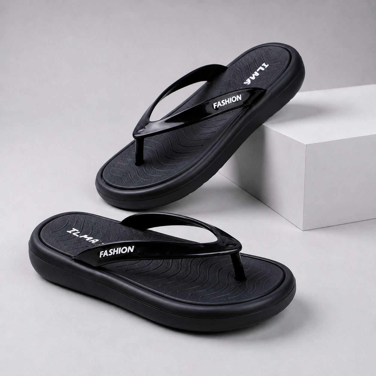 Tongs confortables et élégantes pour femmes