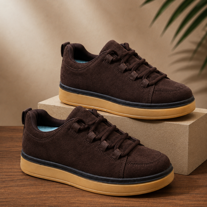 Trendy Women’s Platform Sneakers – Minimal Design, All-Day Comfort