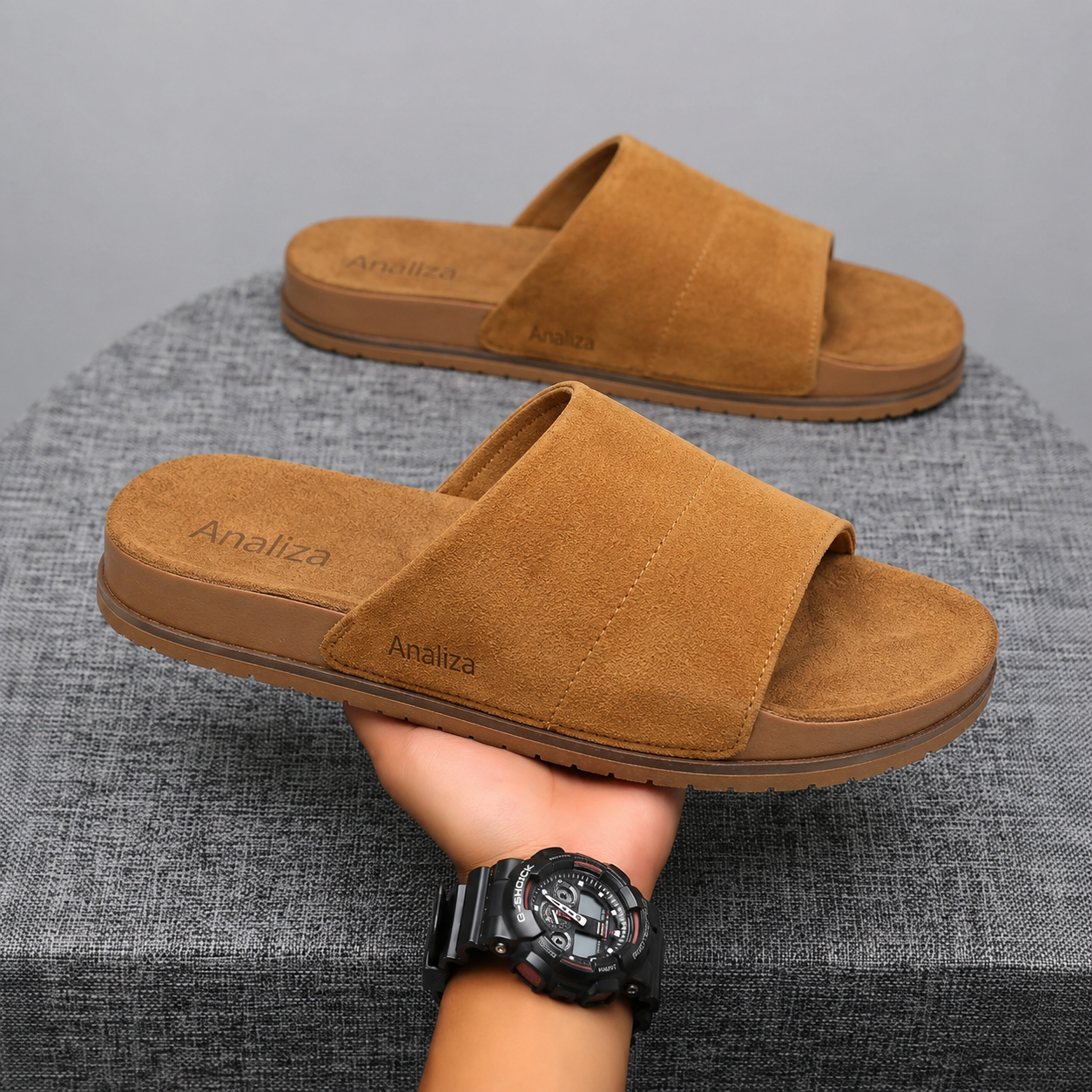 Analiza  Men’s Comfort Slide Sandals