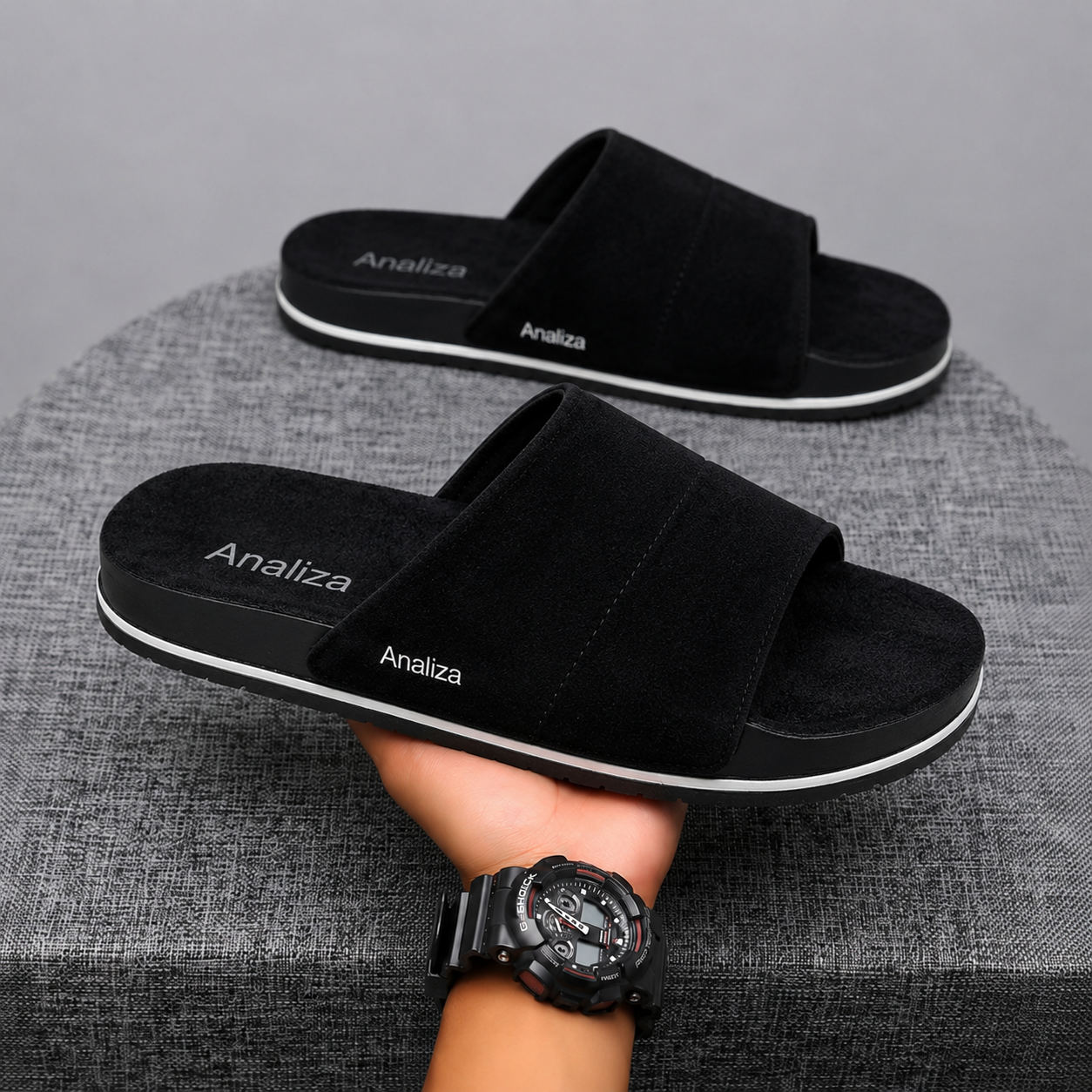 Analiza  Men’s Comfort Slide Sandals