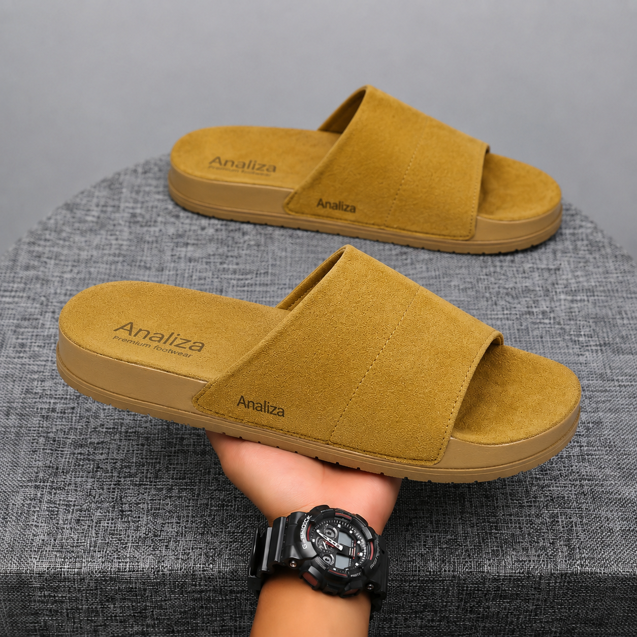 Analiza  Men’s Comfort Slide Sandals
