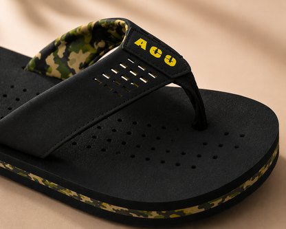 Men's Lightweight – Soft Cushioned Beach Sandals, Non-Slip Summer Casual Thong Slippers for Indoor & Outdoor