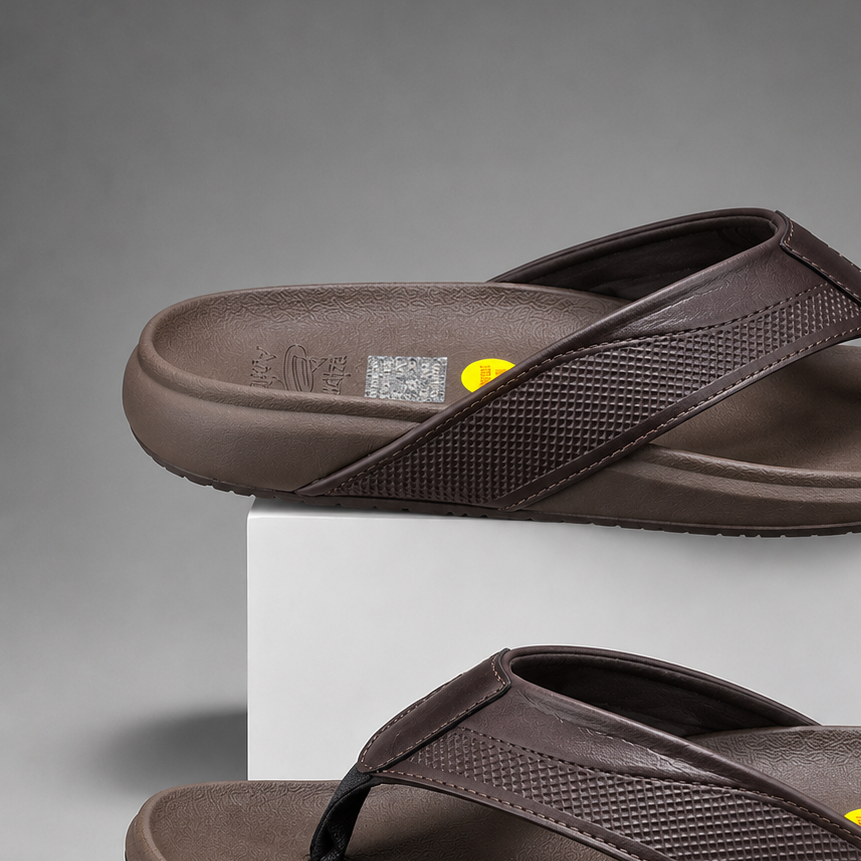 Analiza Men's Comfort Flip-Flops – Lightweight, Soft & Non-Slip Everyday Sandals