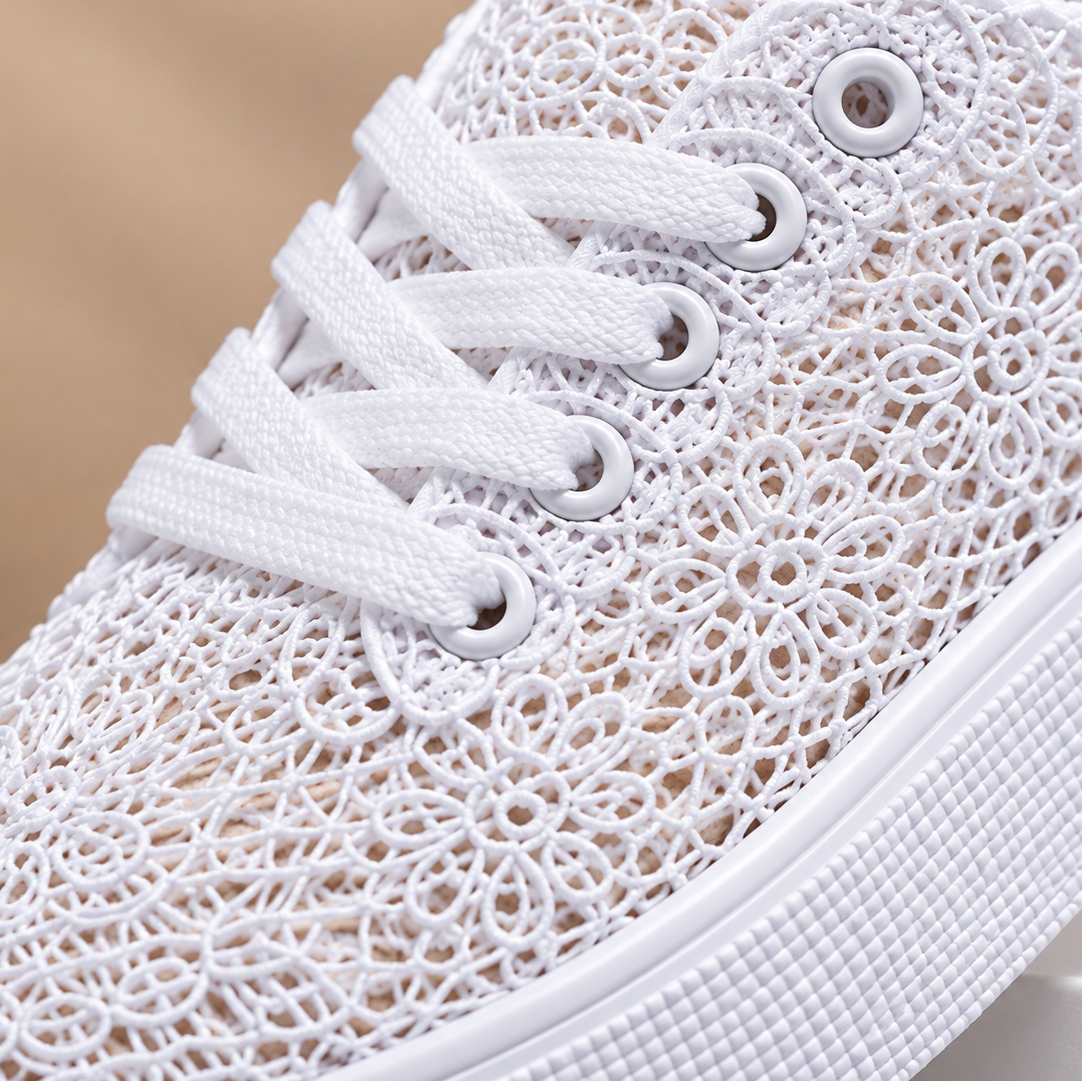 Baskets en dentelle pour femme – Le confort élégant au quotidien