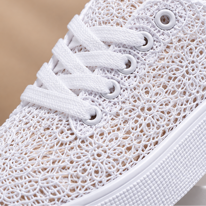 Baskets en dentelle pour femme – Le confort élégant au quotidien