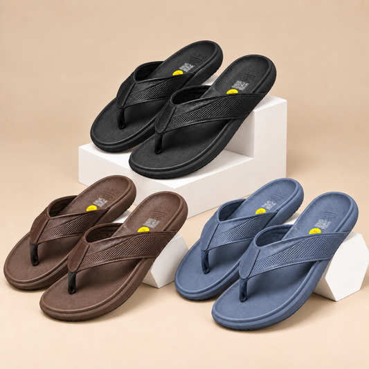 Analiza Men's Comfort Flip-Flops – Lightweight, Soft & Non-Slip Everyday Sandals