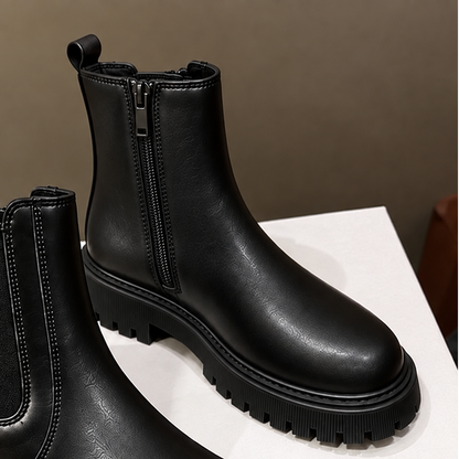 Bottines Chelsea haut de gamme pour femme – Style intemporel et confort au quotidien
