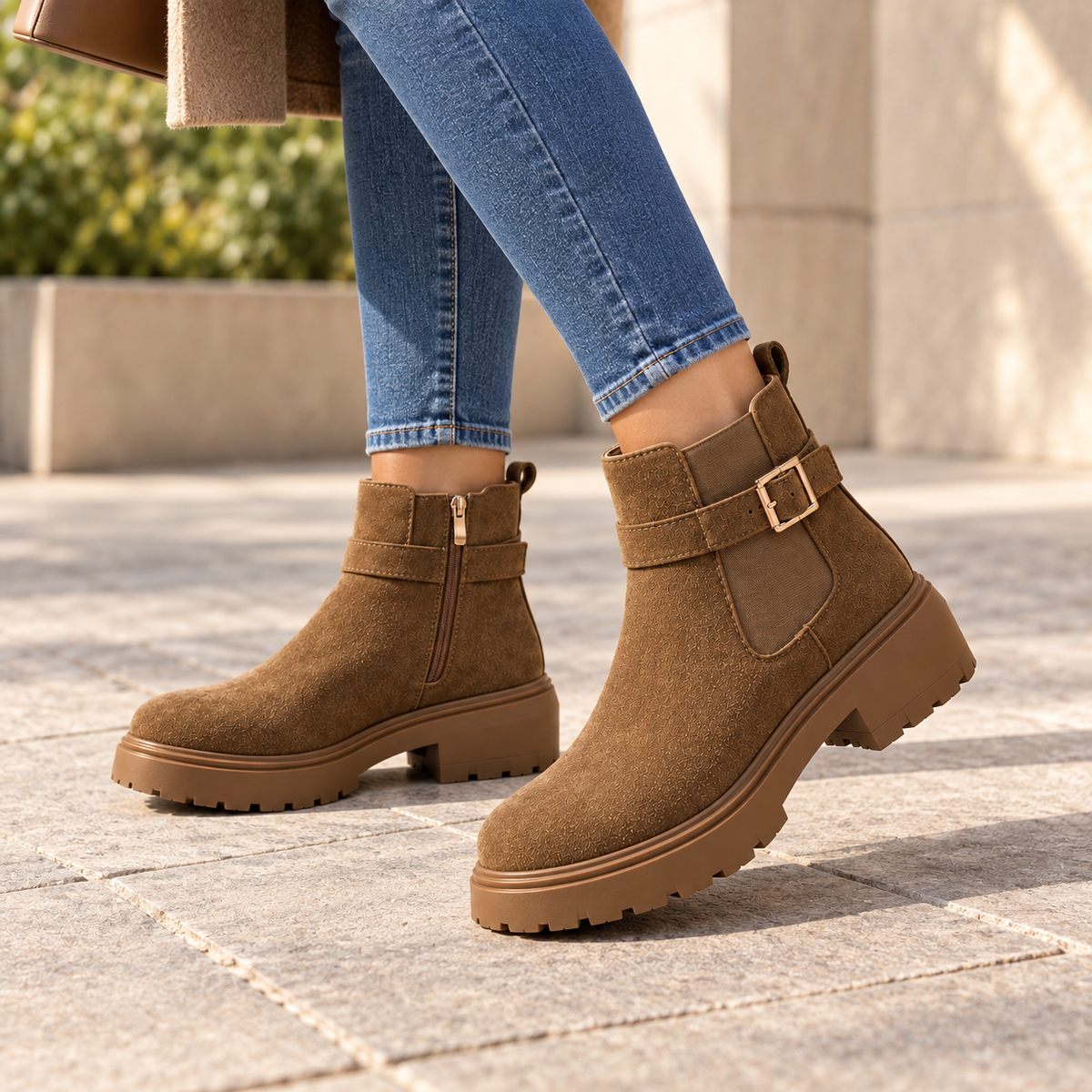 Women’s Suede Ankle Boots – Elegant Comfort for Every Step