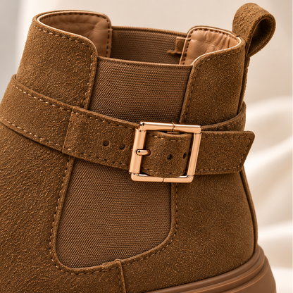 Women’s Suede Ankle Boots – Elegant Comfort for Every Step