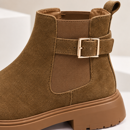 Women’s Suede Ankle Boots – Elegant Comfort for Every Step