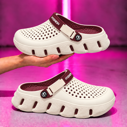 Sabots confort légers pour femmes – Chaussures à enfiler respirantes avec bride réglable, semelle intérieure amortissante et semelle extérieure flexible antidérapante
