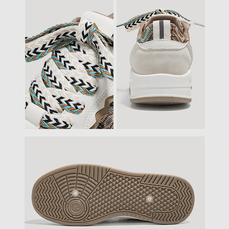 Genuine Summer Women's Embroidered casual Shoes