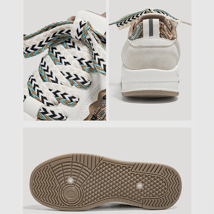 Genuine Summer Women's Embroidered casual Shoes