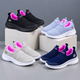 Women’s Slip-On Mesh Sneakers with Crossed Straps and a Modern Sporty Look