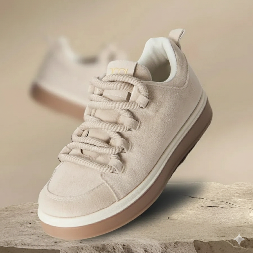 Trendy Women’s Platform Sneakers – Minimal Design, All-Day Comfort