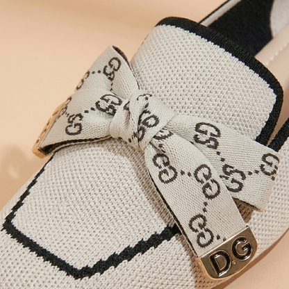 Women’s Stylish Bow-Knot Slip-On Ballet Flats – Casual Comfort Loafers