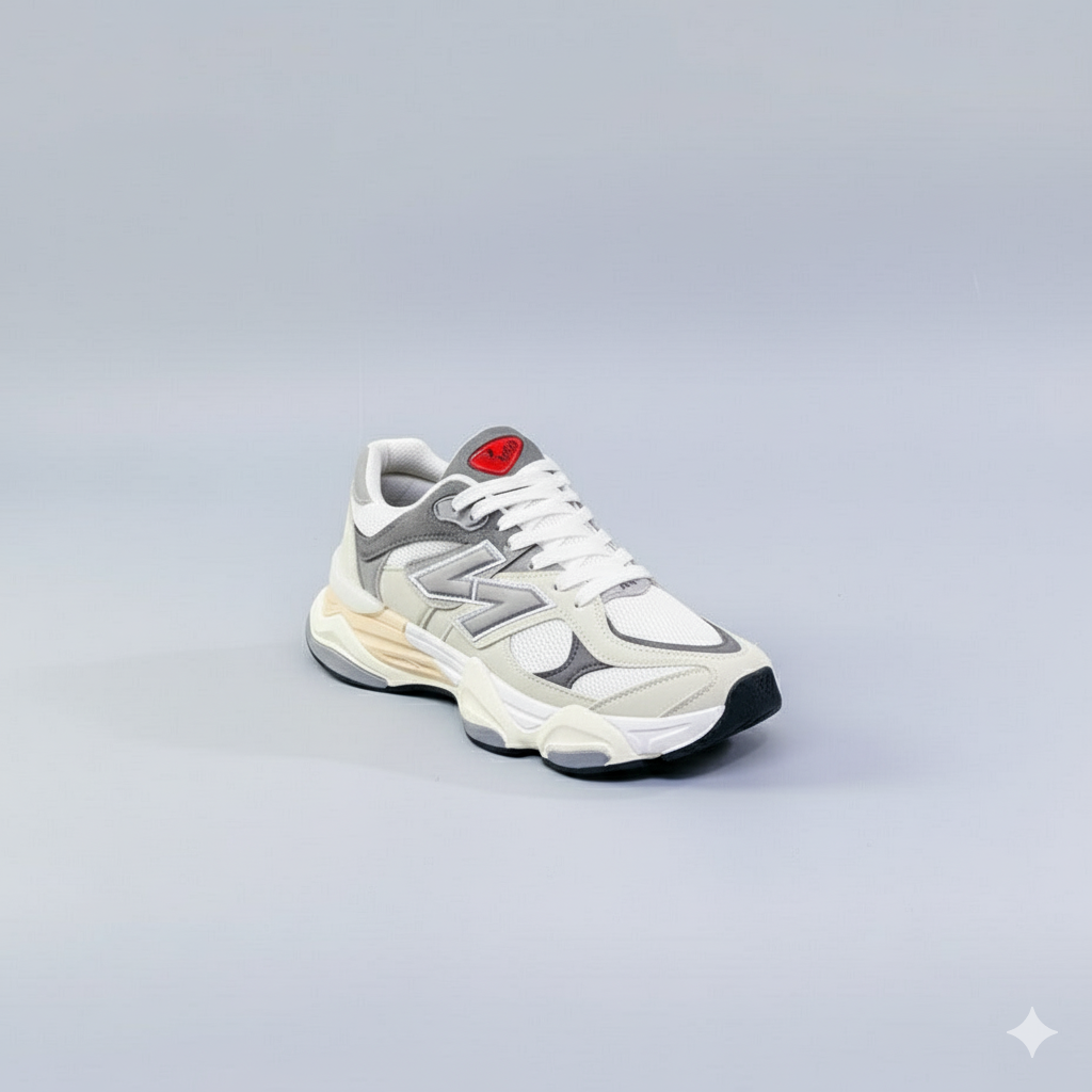 أحذية رياضية شبكية للرجال: أقدام دافئة ، نعل أوسط سميك مبطن 