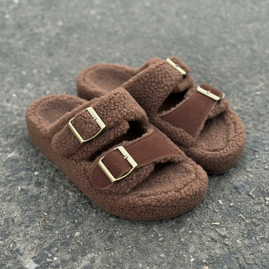 شبشب تيدي-فليس النسائي: أصابع دافئة، مشبك ملائم