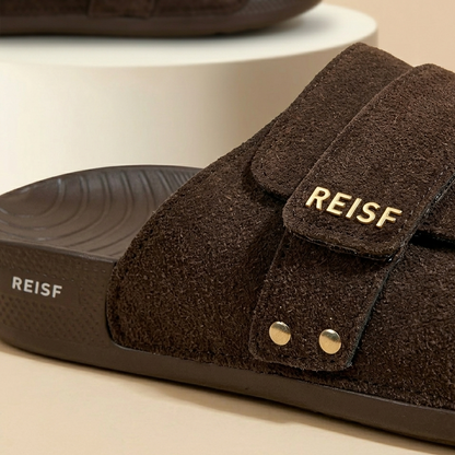 REISF Slide Sandal with Premium Front Strap Design
