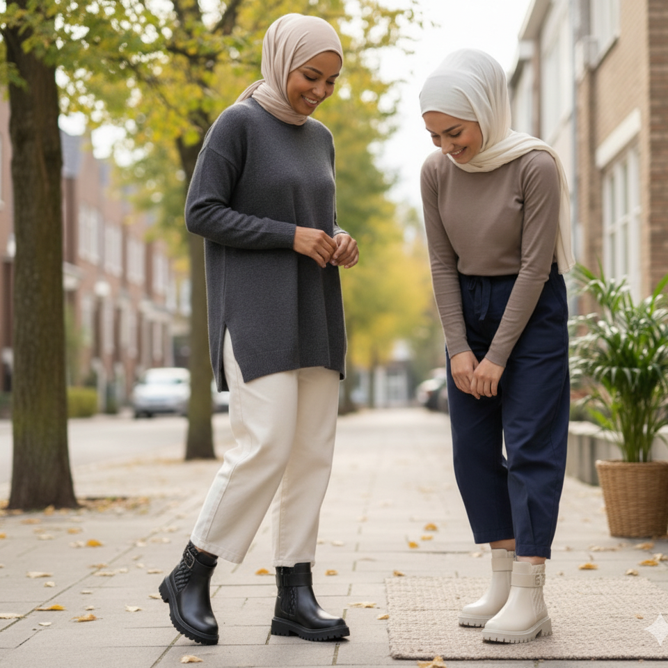 أحذية أنيقة ذات تفاصيل إبزيم أنيقة 