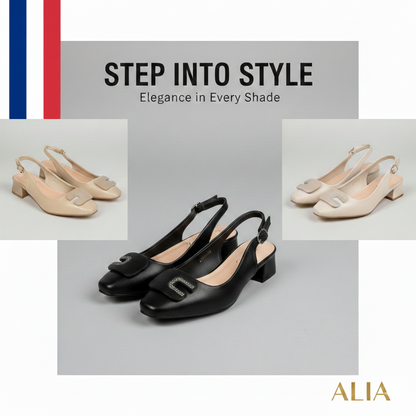 🥿 Parisian Elegance Slingback Heels