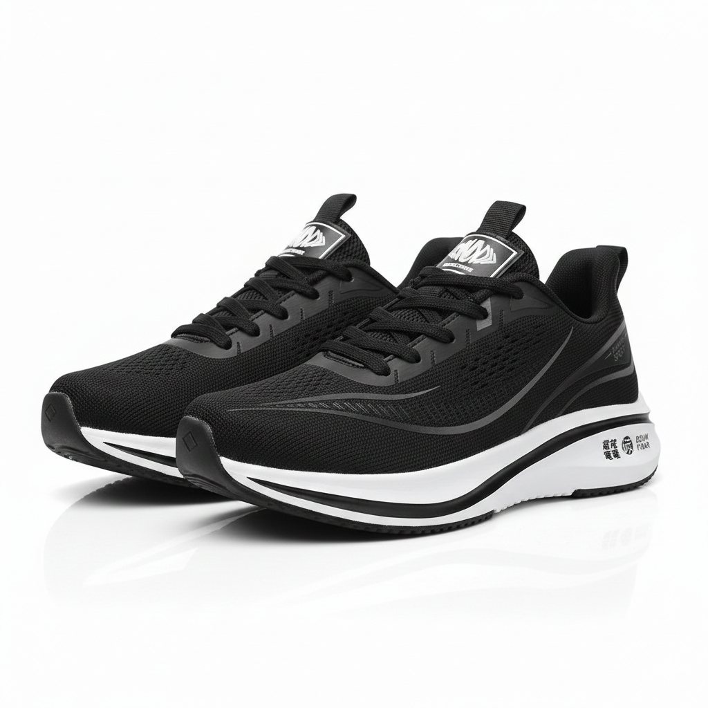Women’s Lightweight Platform Running Sneakers – Cushioned Sport & Casual Shoes
