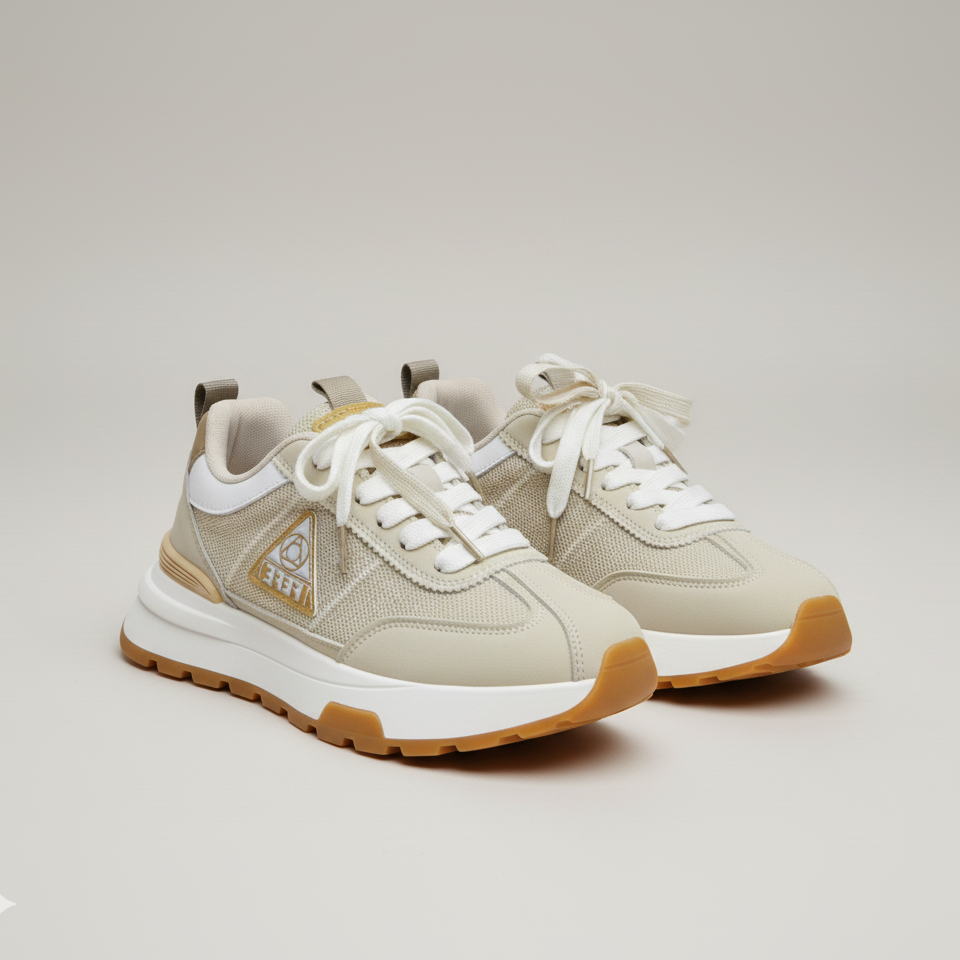 أحذية رياضية رجالية: راحة طوال اليوم، نعل وسطي سميك ومبطن.