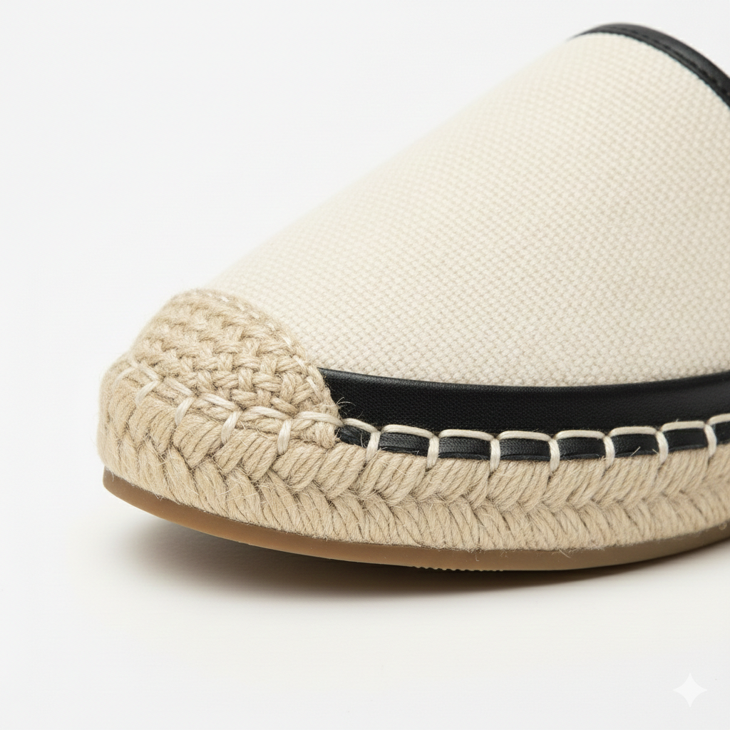 Women’s Classic Espadrille Slip-On Flats – Casual Comfort Shoes