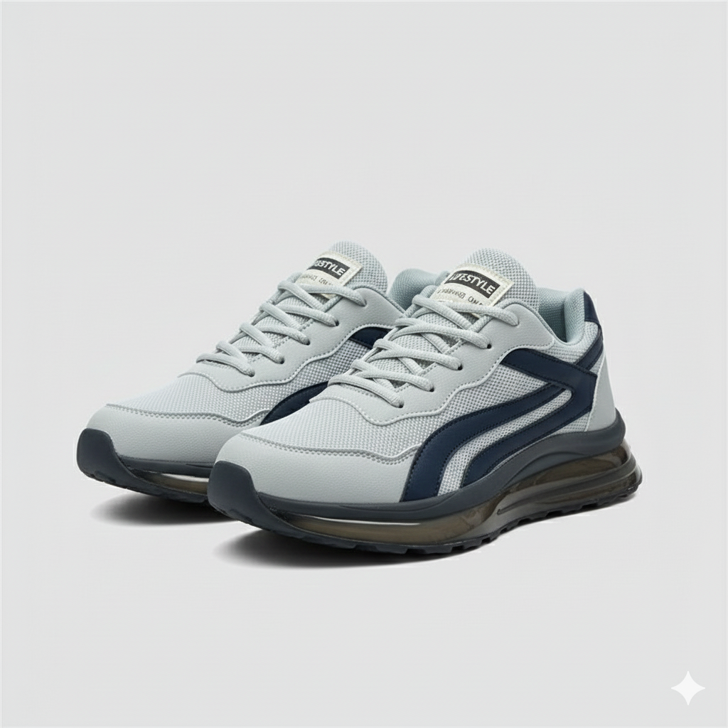 Baskets respirantes à semelle d'air pour hommes | Chaussures légères, décontractées et de marche