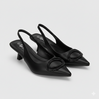 Élégance Parisienne Slingback Heels – Made in France