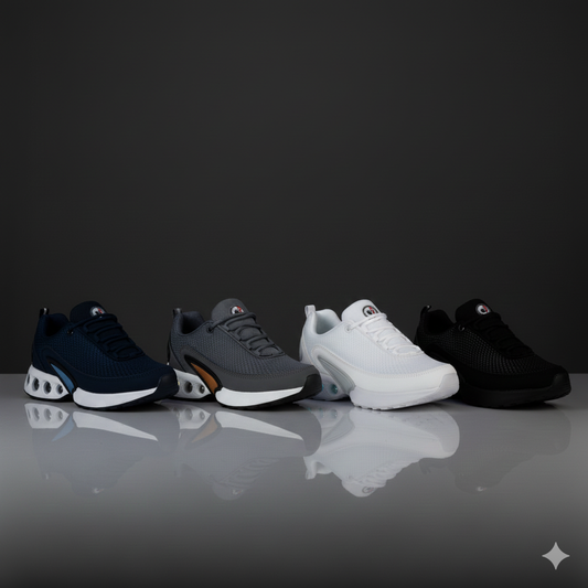 Boys & Men Casual Sport Sneakers, Lightweight Breathable Mesh Shoes with Cushioned Sole for Walking, Running & Everyday Wear