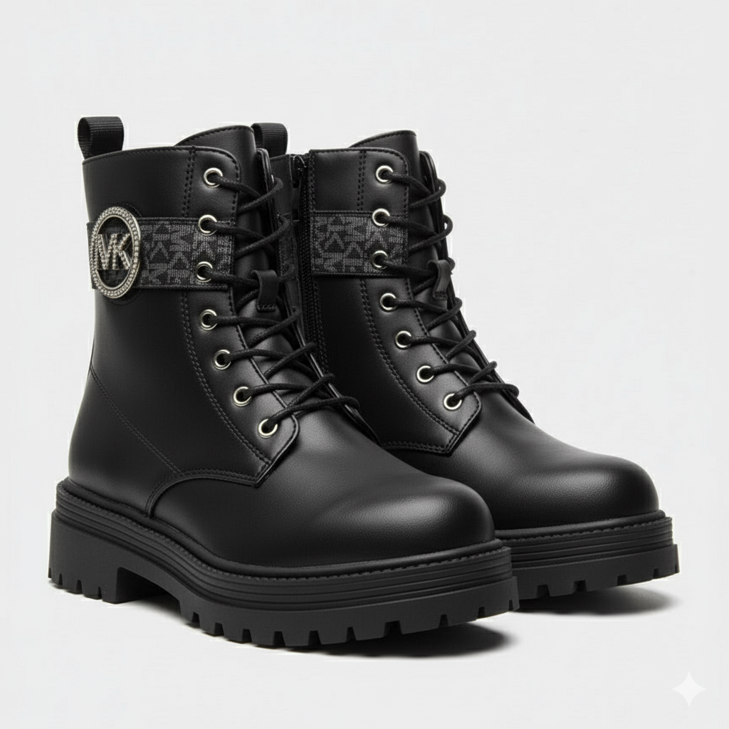 Bottes à semelle crantée pour femmes : antidérapantes, bride MK