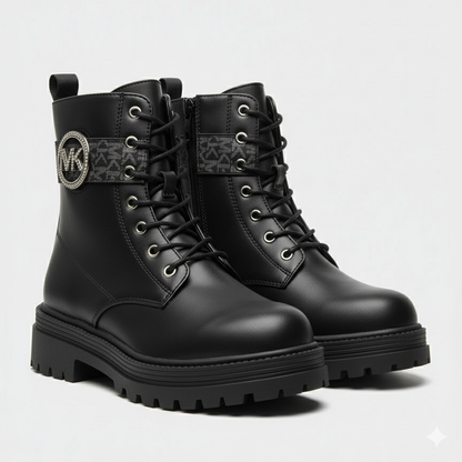 Bottes à semelle crantée pour femmes : antidérapantes, bride MK