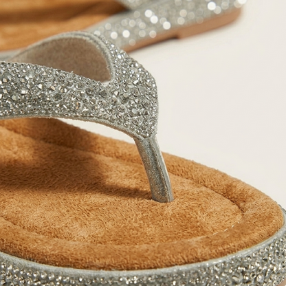 Tongs confortables en daim à double bride – Sandales légères pour le quotidien 
