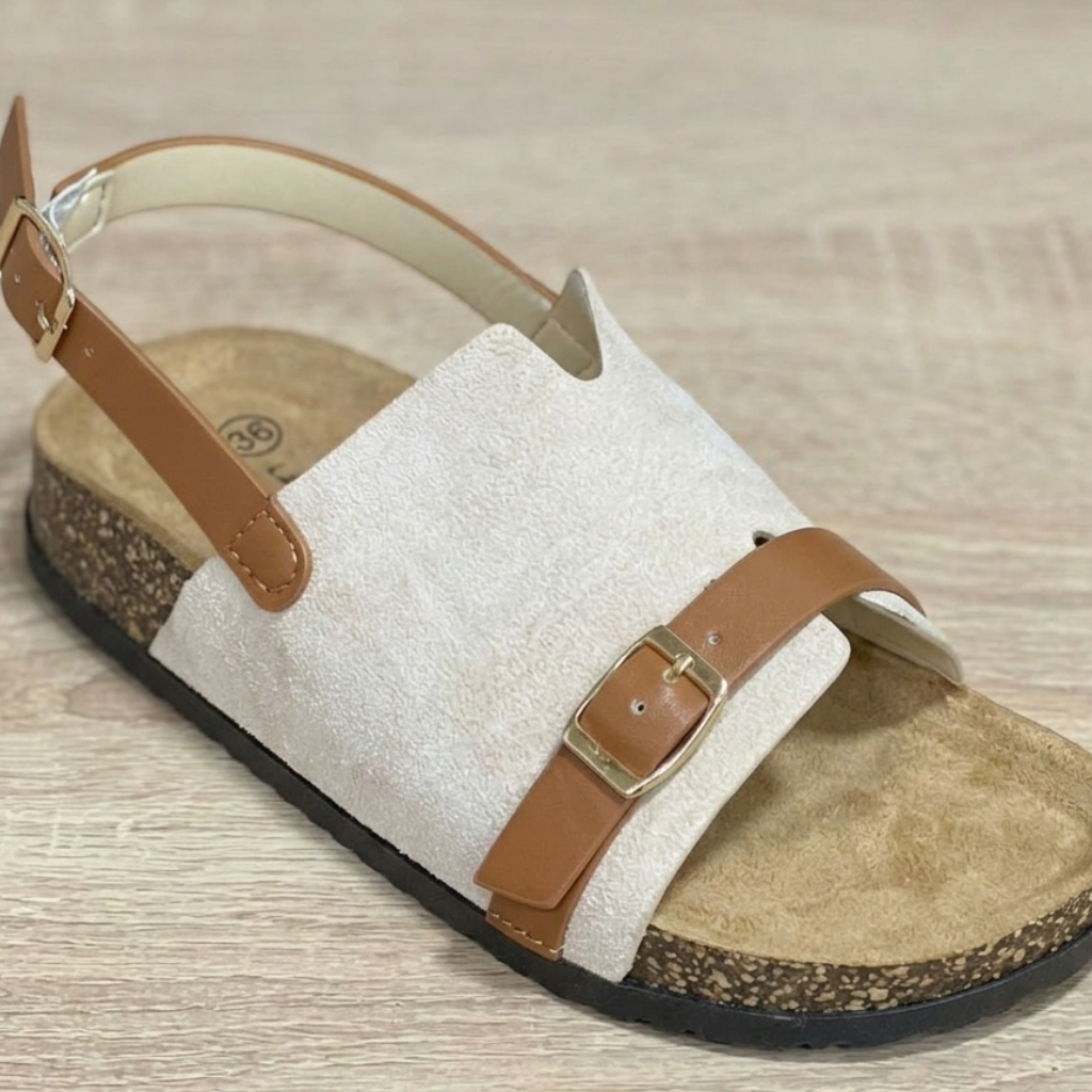 🌸 Sandales élégantes et confortables à boucles pour femme – L'indispensable de l'été