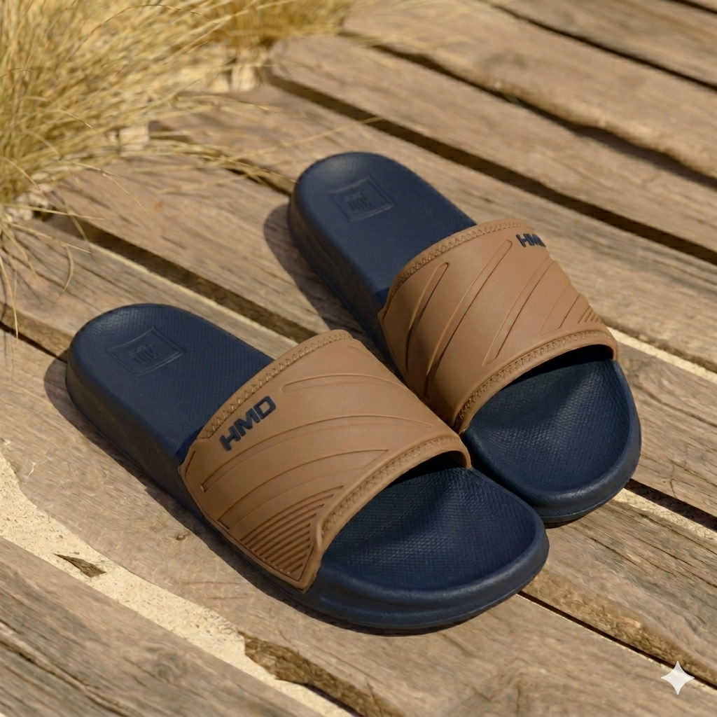 Men’s Comfortable Slip-On Slide Sandals – Lightweight Everyday Casual Slippers