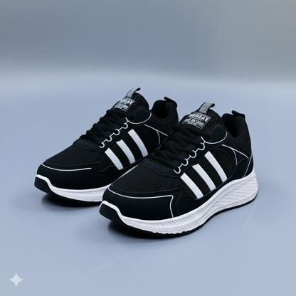 Baskets en maille respirante pour homme, pour un confort optimal à chaque pas, fermeture à lacets 