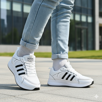 Baskets en maille respirante pour homme, pour un confort optimal à chaque pas, fermeture à lacets 