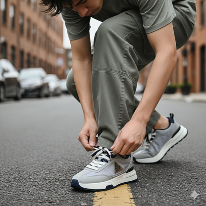Men's sneakers: all-day comfort, chunky cushioned midsole