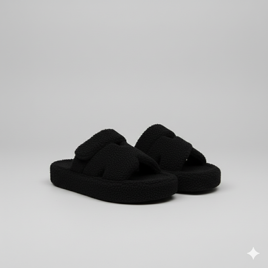 Women’s Sherpa Thong Slippers—Warm Feet, Fresh Toes