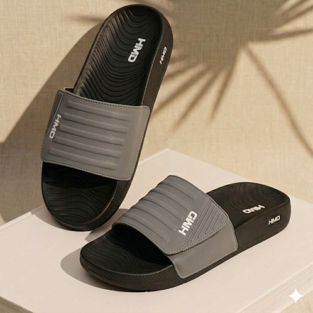 Men’s Comfort Slide Sandals – Modern Lightweight Everyday Slippers✨