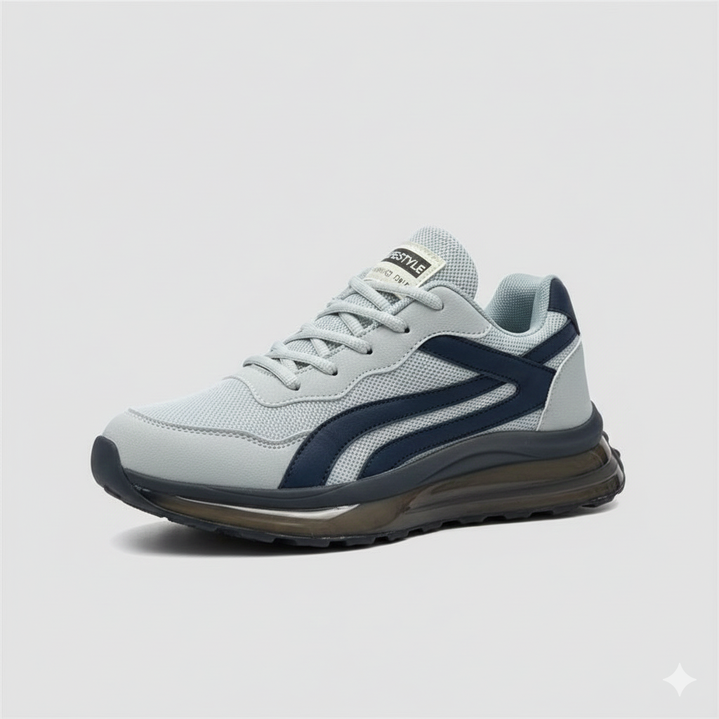 Baskets respirantes à semelle d'air pour hommes | Chaussures légères, décontractées et de marche