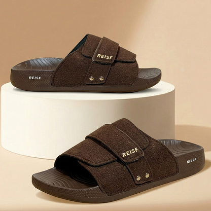 REISF Slide Sandal with Premium Front Strap Design