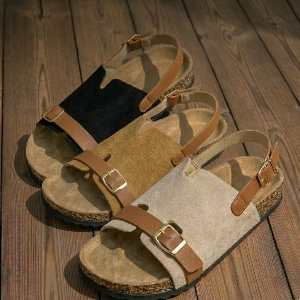 🌸 Sandales élégantes et confortables à boucles pour femme – L'indispensable de l'été