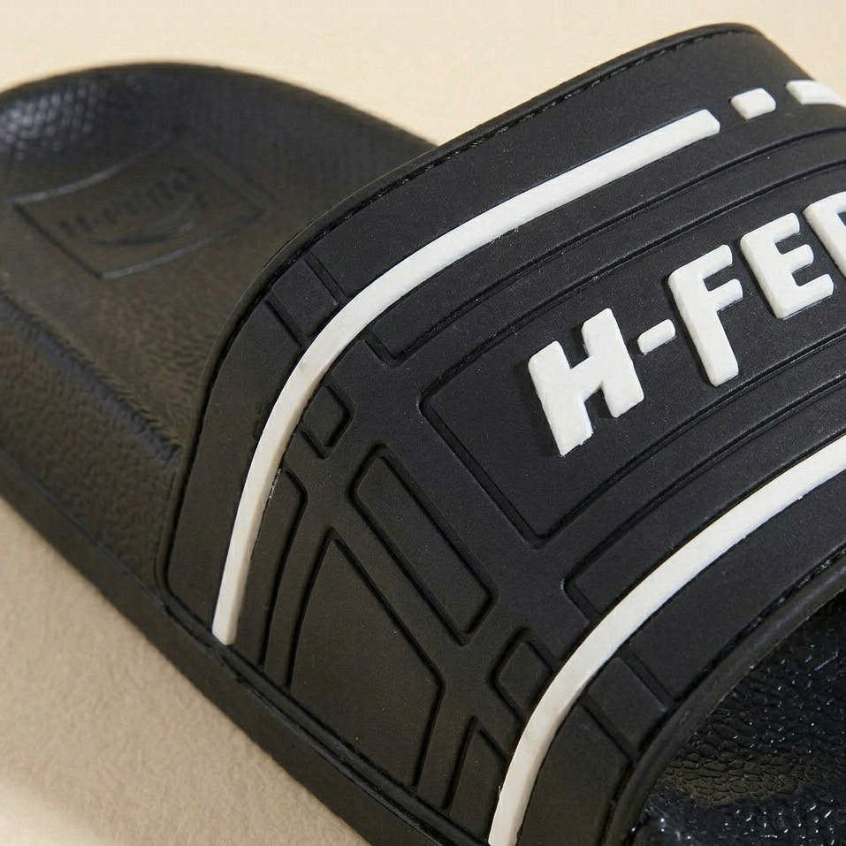 H-FERG Men’s Sport Slide Sandals – Lightweight Everyday Comfort Slippers