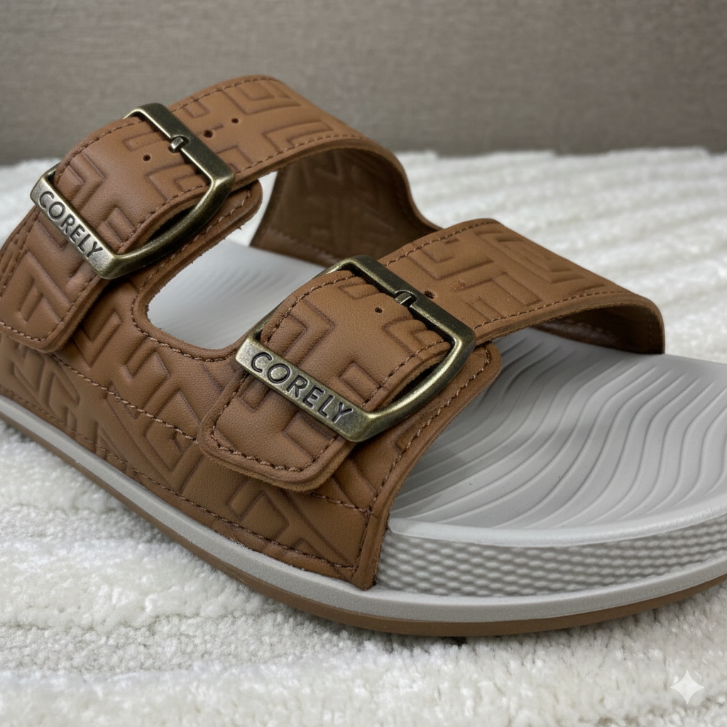 Orthopedic Comfort Recovery Sandals with Adjustable Buckle Straps