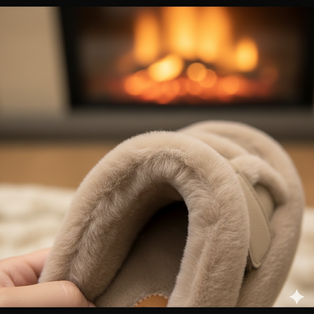 Pantoufles de luxe pour femmes en fausse fourrure, douces et chaudes, chaussures d'intérieur/extérieur, sandales d'hiver légères et rembourrées