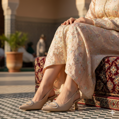 Élégance Parisienne Slingback Heels – Made in France