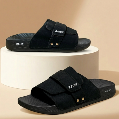 REISF Slide Sandal with Premium Front Strap Design