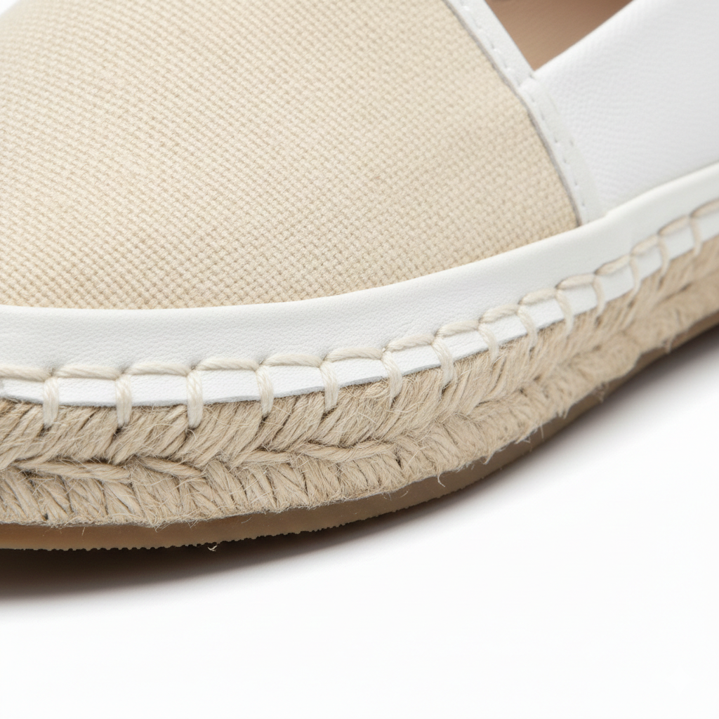 Women’s Classic Espadrille Slip-On Flats – Casual Comfort Shoes
